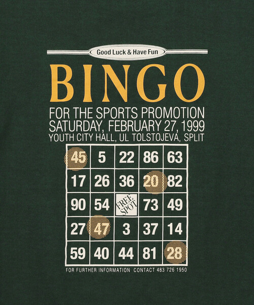 THE SHINZONE（ザ シンゾーン） tシャツ | BINGO TEE WOMEN レディース