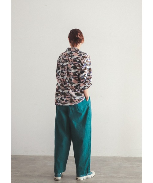 「FIL DE FER」 パンツ SMALL グリーン レディース_画像9