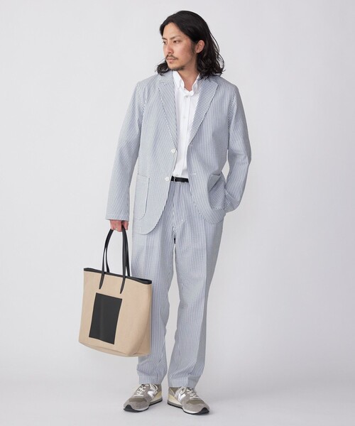 「SHIPS」 セットアップ SMALL ブラック メンズ