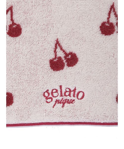 gelato pique（ジェラートピケ） ハンカチ チェリーハンドタオル