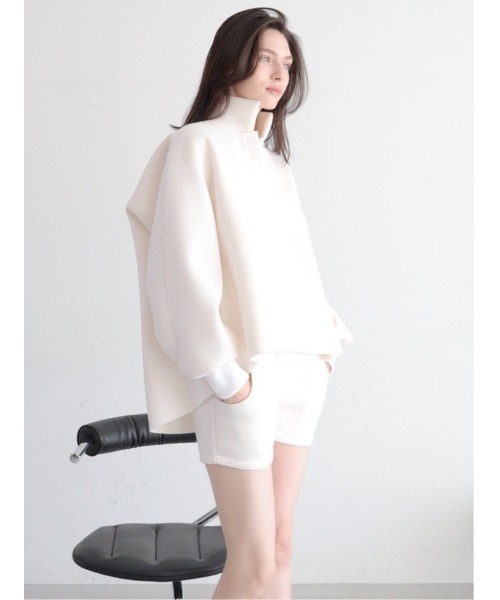 celon トレーナー スウェット open neck sweat top レディース