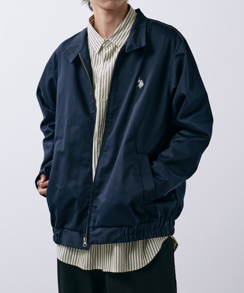 U.S. POLO ASSN.」 ブルゾン SMALL ネイビー メンズ 「U.S. POLO ASSN 