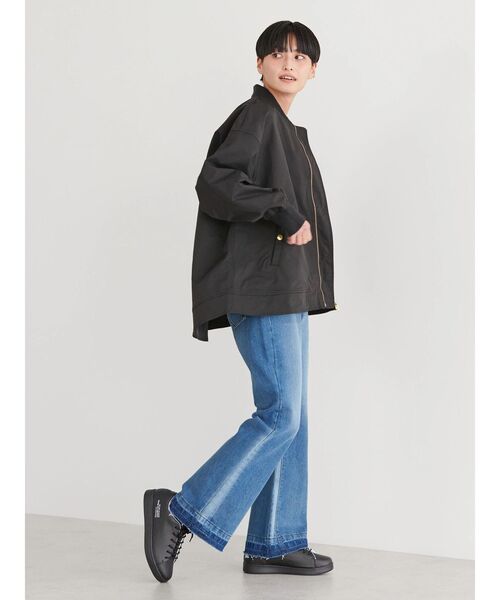 「AMERICAN HOLIC」 ブルゾン M カーキ レディース_画像7