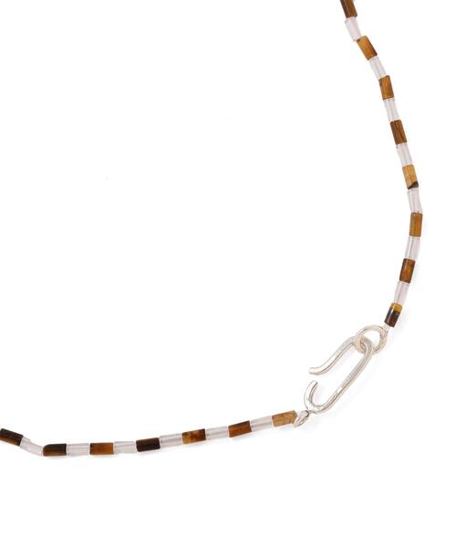 MARGARET HOWELL（マーガレットハウエル） ネックレス TIGER'S EYE AND
