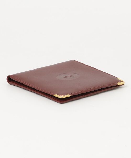 【新品未使用】Cartier マストライン二つ折り財布 Cartier（カルティエ） マストライン 二つ折り財布 - ブラウン