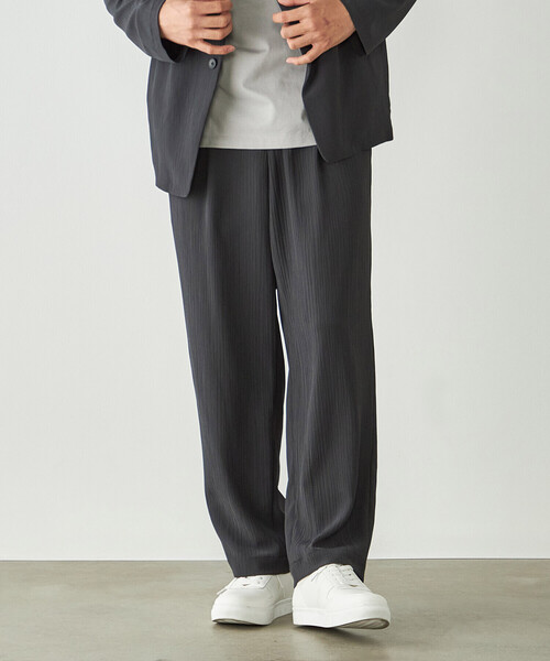 COMME CA ISM（コムサイズム） ワイドパンツ スラックス