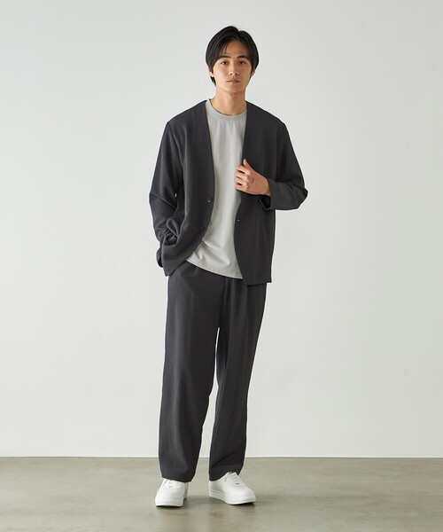 adnym スラックス　ワイド COMME CA ISM（コムサイズム） ワイドパンツ スラックス