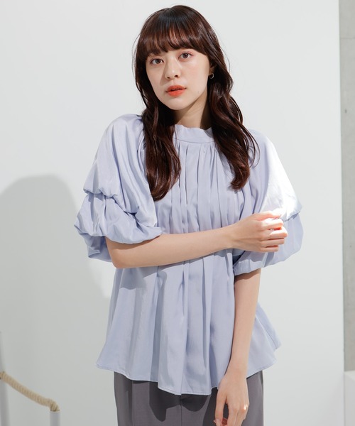 「LADYMADE」 半袖ブラウス FREE オフホワイト レディース_画像9