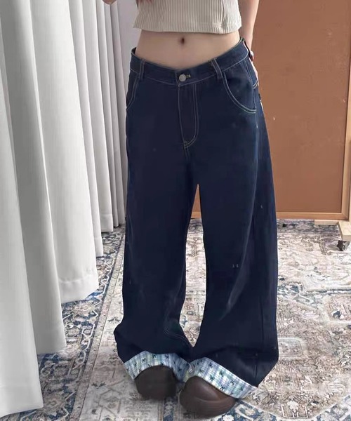 「NANEA」 デニムパンツ X-SMALL ブルー レディース_画像2