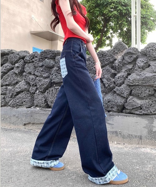 「NANEA」 デニムパンツ X-SMALL ブルー レディース_画像7