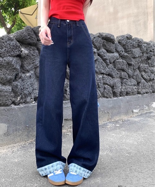 「NANEA」 デニムパンツ X-SMALL ブルー レディース_画像9