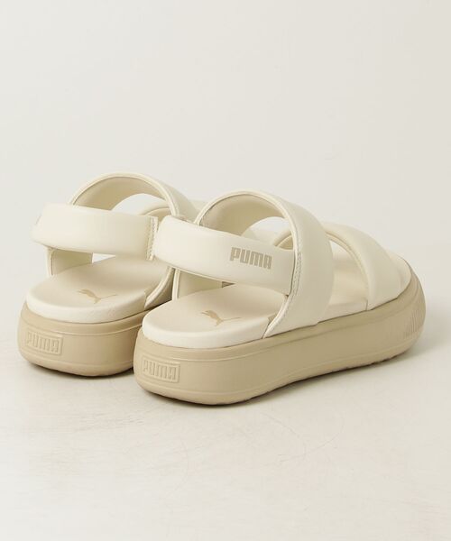 「PUMA」 フラットサンダル 22.0cm ホワイト レディース_画像2