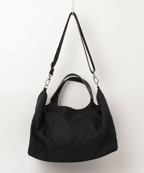 agnes b. VOYAGE 2wayバッグ A4可 黒 通勤 軽量 agnes b． VOYAGE 「agnes VOYAGE」 2WAYバッグ - ブラック レディース