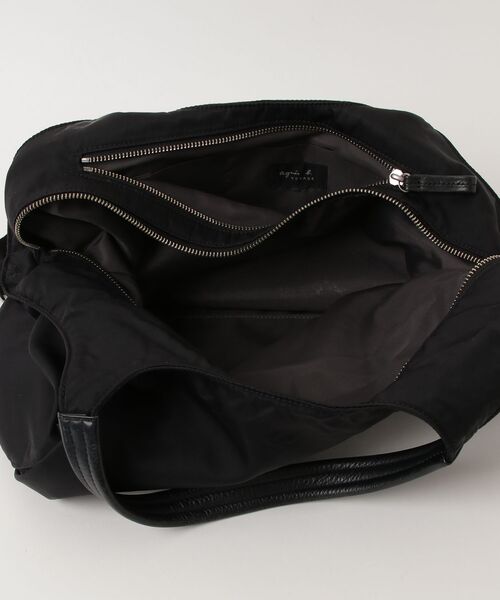 agnes b. VOYAGE 2wayバッグ A4可 黒 通勤 軽量 agnes b． VOYAGE 「agnes VOYAGE」 2WAYバッグ - ブラック レディース