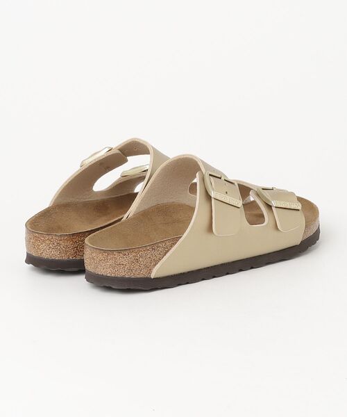 「BIRKENSTOCK」 フラットサンダル 36 ゴールド レディース_画像2