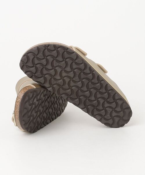 「BIRKENSTOCK」 フラットサンダル 36 ゴールド レディース_画像3