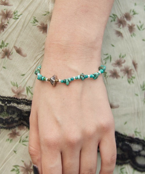 SunKu（サンク） ブレスレット Natural Stone Turquoise Beads