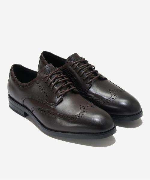 美品　コールハーン ハーモングランド ストレートチップ 黒 9M COLE HAAN（コールハーン） 革靴 ビジネスシューズ ハーモン グランド