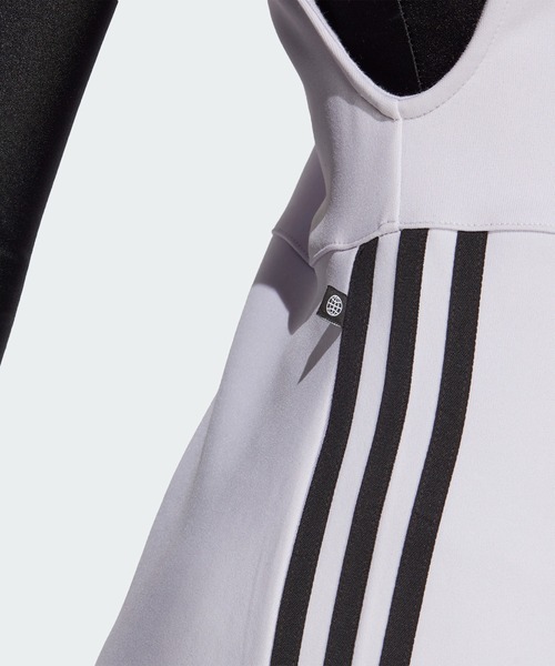 「adidas」 サロペットスカート X-LARGE ブラック レディース_画像4