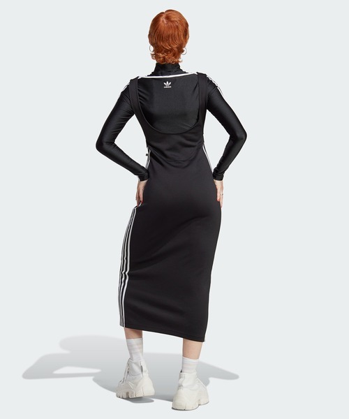 「adidas」 サロペットスカート X-LARGE ブラック レディース_画像8