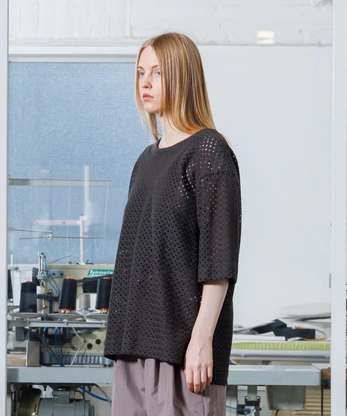 「VOAAOV」 長袖Tシャツ 2 ネイビー メンズ_画像4