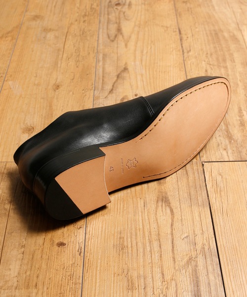 ブーツ PADRONE パドローネ / INSTEP GORE SHORT BOOTS 「JERRY」 イン 