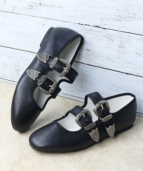 シューズ バレエシューズ AAA / メリージェーンカンフーシューズ/kung fu Shoes ダブルベルト(3544)|ZOZOTOWN PayPayモール店|01