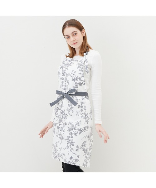 エプロン ボタニカル コットン フルエプロン グレー Zozotown Paypayモール店 通販 Paypayモール