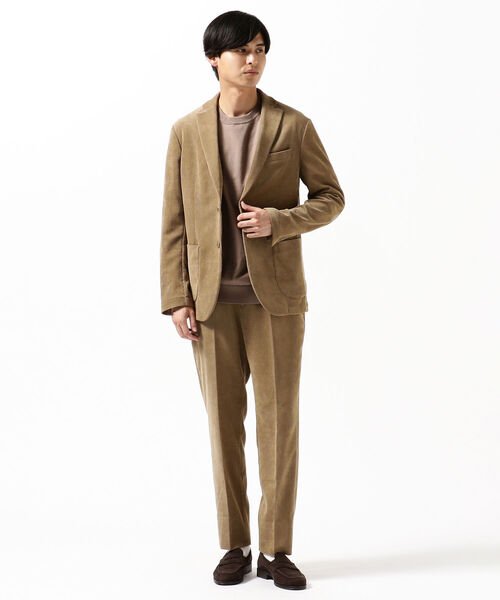 大得価得価 ジャケット ストレッチコーデュロイ ジャケット(セットアップ対応) ZOZOTOWN PayPayモール店 - 通販 - PayPayモール テーラードジャケット B:MING by BEAMS / NOMAD 最大15%セット割