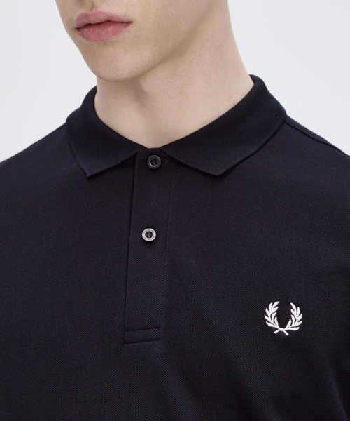 Fred Perry ブラック　長袖ポロシャツ Sサイズ FRED PERRY 8/1ファーストデイ+3% フレッドペリー Fredperry