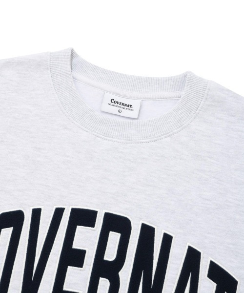 COVERNAT トレーナー スウェット 「COVERNAT」BIG ARCH APPLIQUE