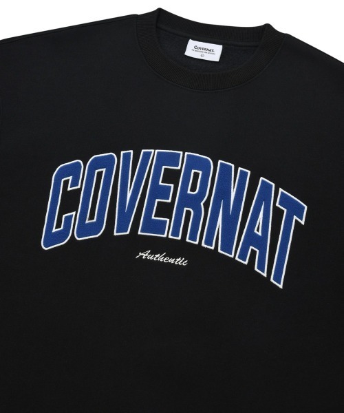 COVERNAT トレーナー スウェット 「COVERNAT」BIG ARCH APPLIQUE