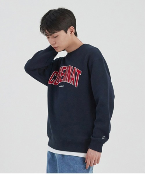 COVERNAT トレーナー スウェット 「COVERNAT」BIG ARCH APPLIQUE