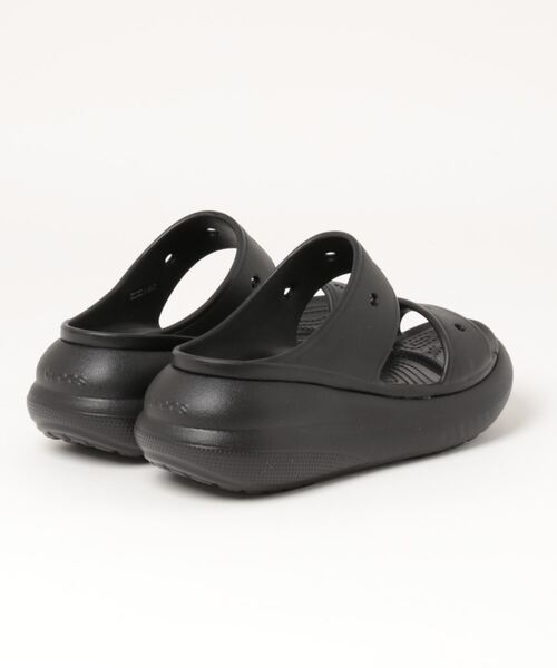 【関税込み】Crocs ブラック クラシック クラッシュ サンダル crocs サンダル 「crocs」CLASSIC CRUSH SANDAL(クロックス