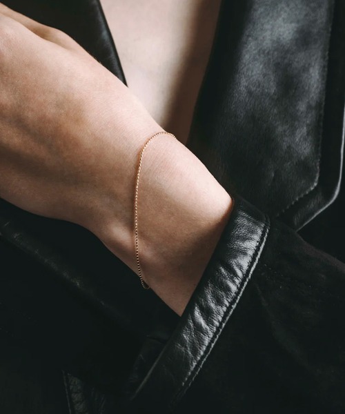 les bonbon ブレスレット 「les bon bon」ball chain bracelet