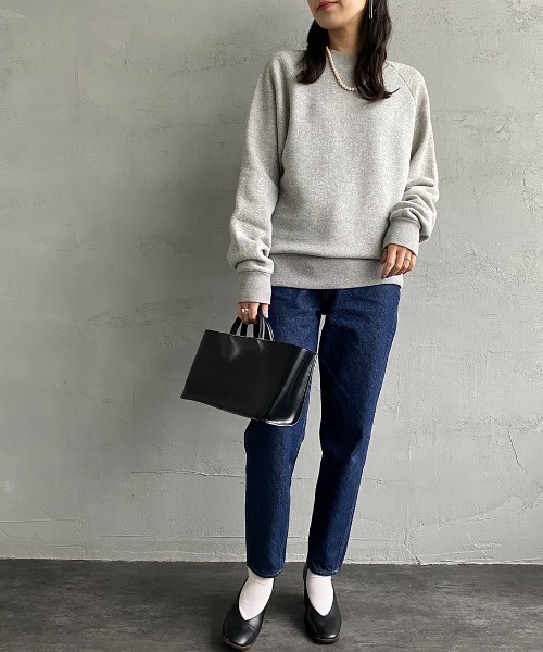 THE SHINZONE ザ シンゾーン コモンスウェット ブラック THE SHINZONE（ザ シンゾーン）の「COMMON SWEAT コモン スウェット