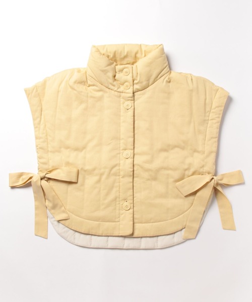 ベスト ジレ キッドブルー -中綿キルト -ベスト -KRVN350 -kidblue レディース