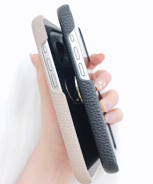 ハートゴールド　ケース付き 名入れ可能 スマートキーケース クリア窓付き ゴールド金具