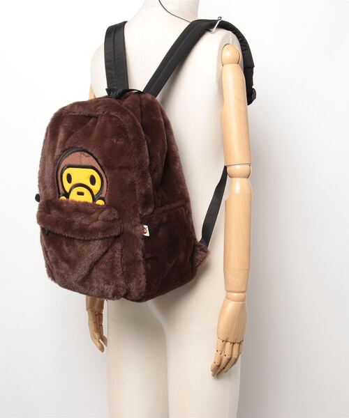 A BATHING APE（アベイシングエイプ） ショルダーバッグ BABYILO FUR
