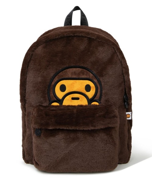 A BATHING APE ショルダーバッグ バッグ BABYILO FUR BACKPACK