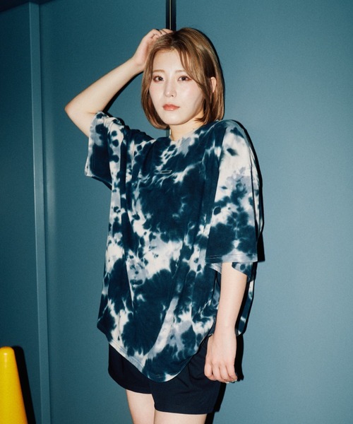 【jumpone】ジャンプワン タイダイTシャツ 48 jumpone】ジャンプワン タイダイTシャツ 48 jumpone タイダイオーバー