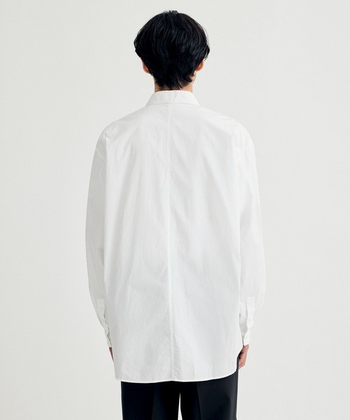 ATON（エイトン） シャツ 「ATON/エイトン」SUVIN BROAD WASHED SHIRT