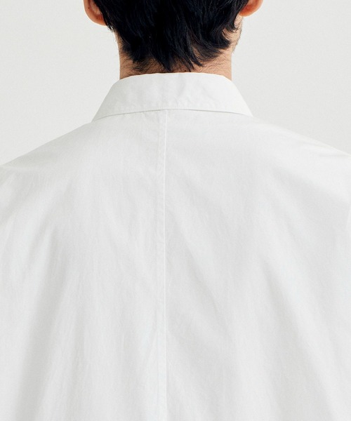 ATON（エイトン） シャツ 「ATON/エイトン」SUVIN BROAD WASHED SHIRT