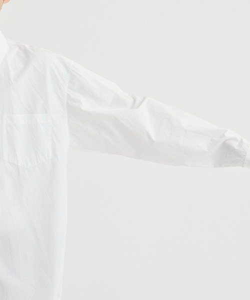 ATON（エイトン） シャツ 「ATON/エイトン」SUVIN BROAD WASHED SHIRT