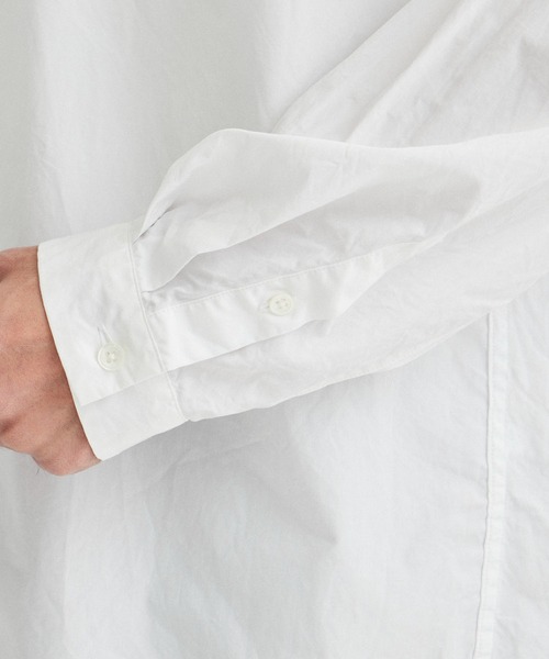 ATON（エイトン） シャツ 「ATON/エイトン」SUVIN BROAD WASHED SHIRT