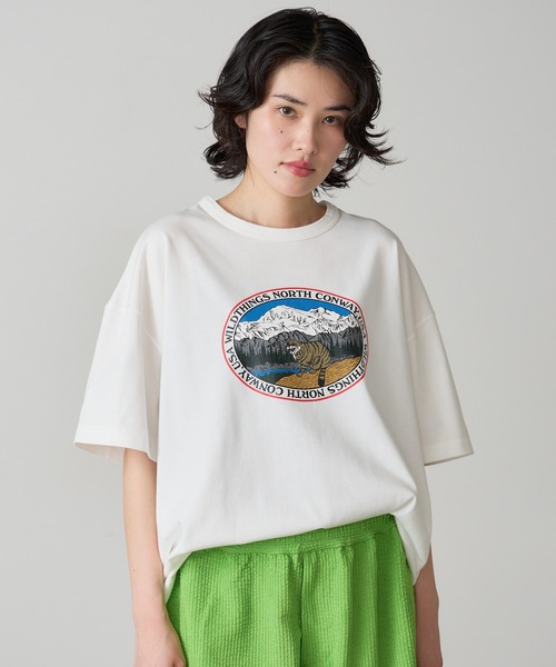 tシャツ 「WILDTHINGS / ワイルドシングス」 SEERSUCKER HENRY POCKET T レディース WILD THINGS tシャツ 「WILDTHINGS / ワイルドシングス