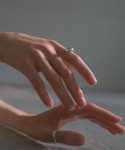 TEN. 指輪 リング SILVER925 グラスプールリング レディース メンズ