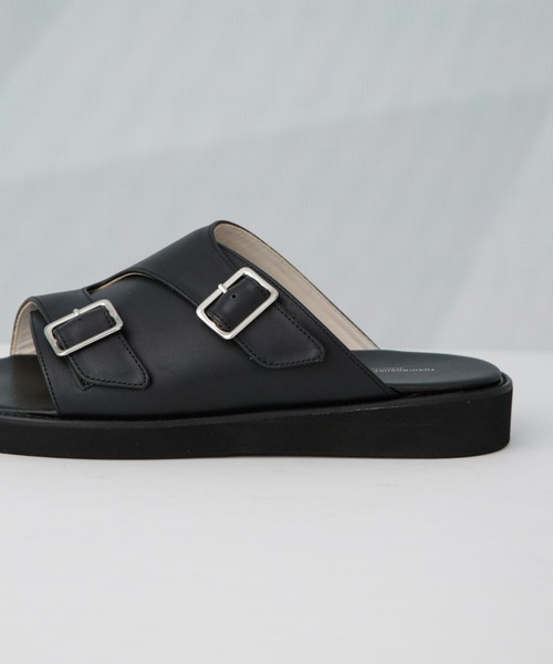 サンダル BEAUTIFUL SHOES/DOUBLE BELT SANDALS レディースの画像