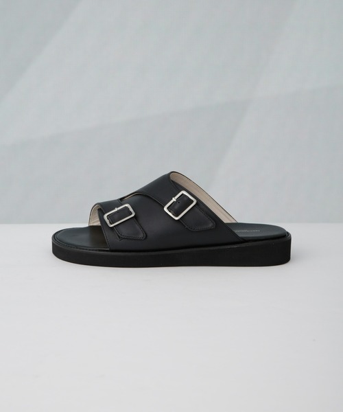サンダル BEAUTIFUL SHOES/DOUBLE BELT SANDALS レディースの画像