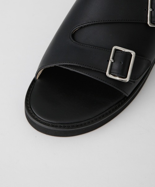 サンダル BEAUTIFUL SHOES/DOUBLE BELT SANDALS レディースの画像